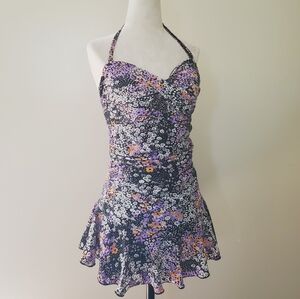 5/$40 Shore Shapes Floral Swimsuit